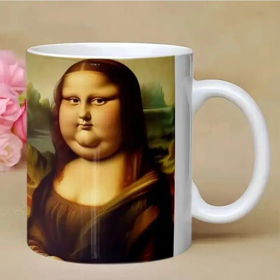 modern mona lisa... vicces bögre