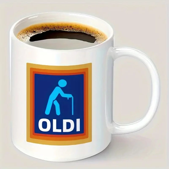 Oldi mintás vicces bögre