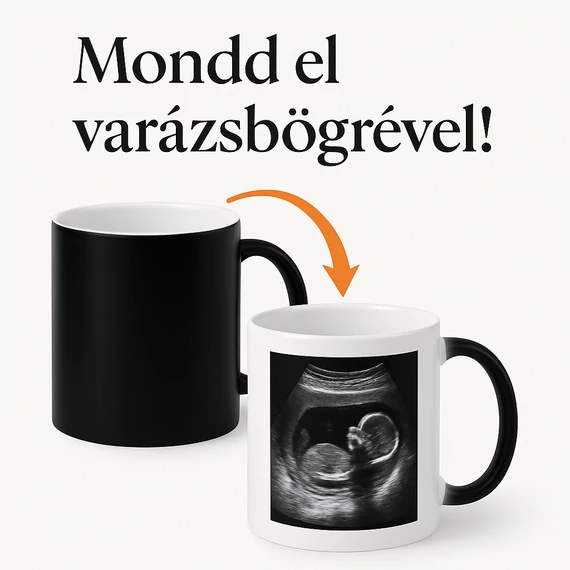 Egyedi varázsbögre a te mintáddal 