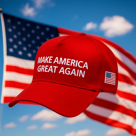 Baseball sapka -make america mintával