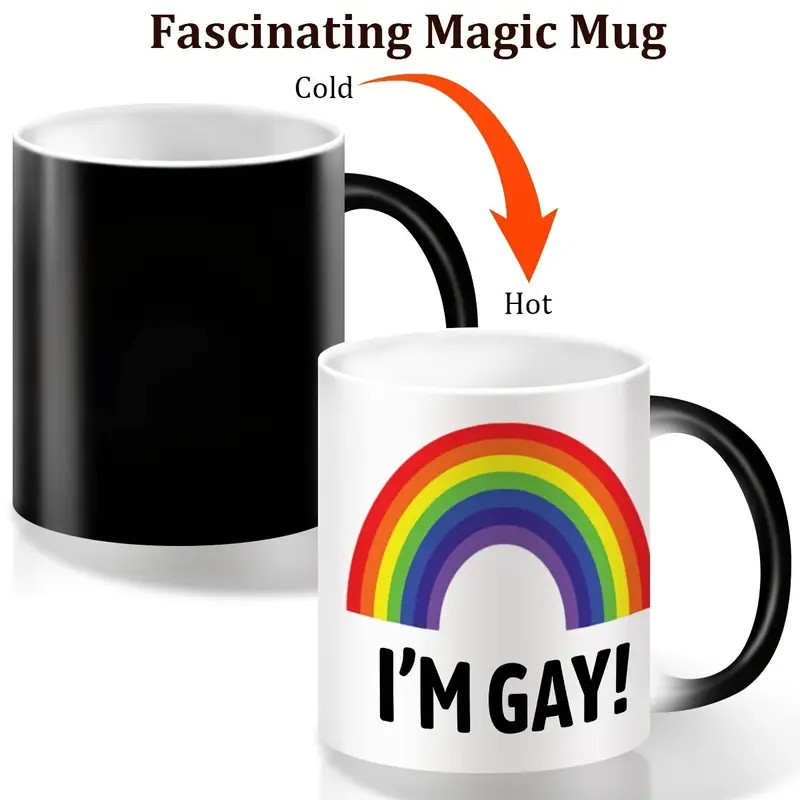 i am gay... vicces varázsbögre